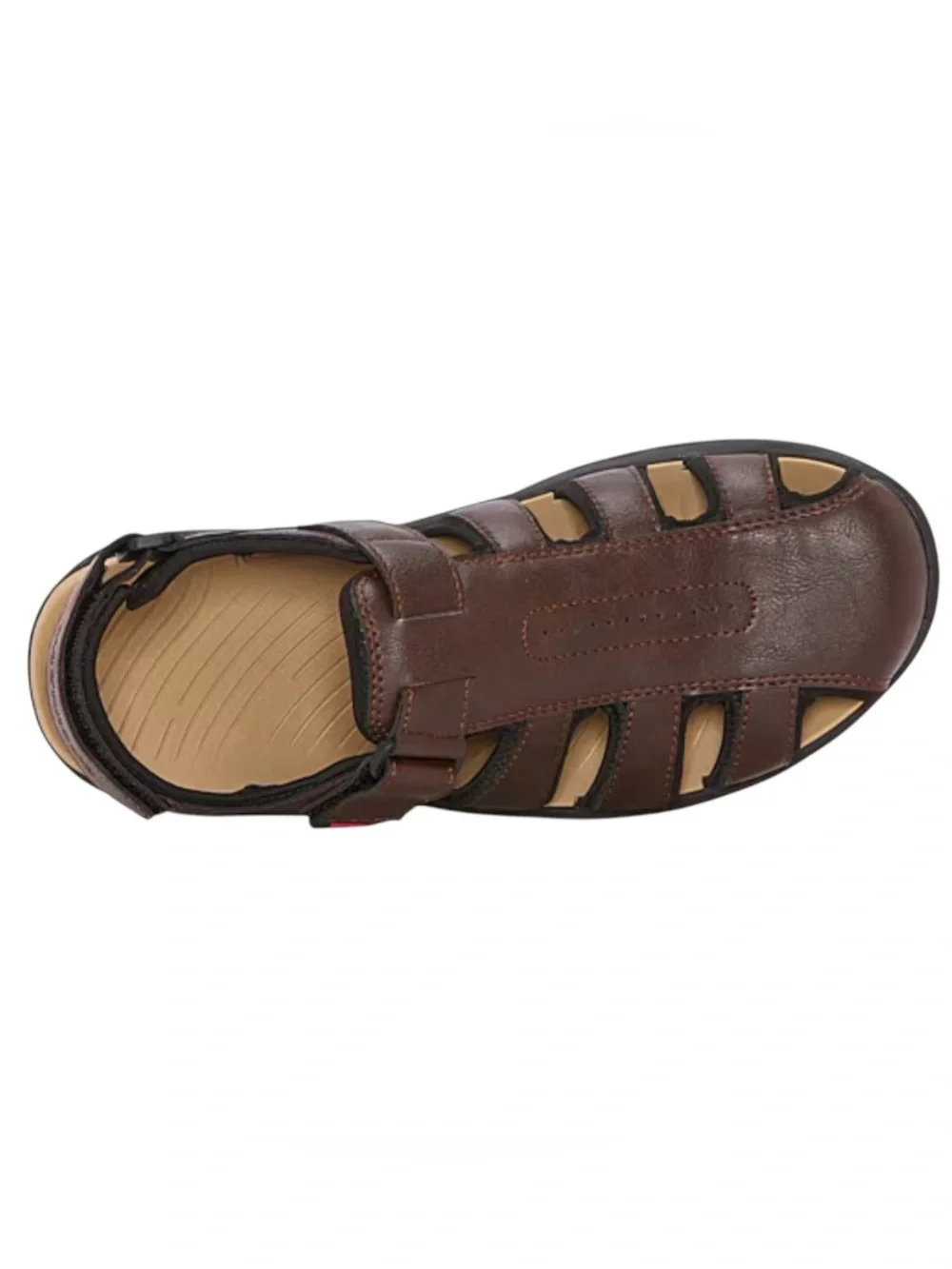 St. John's Bay Fairport Strap Sandals In Brown